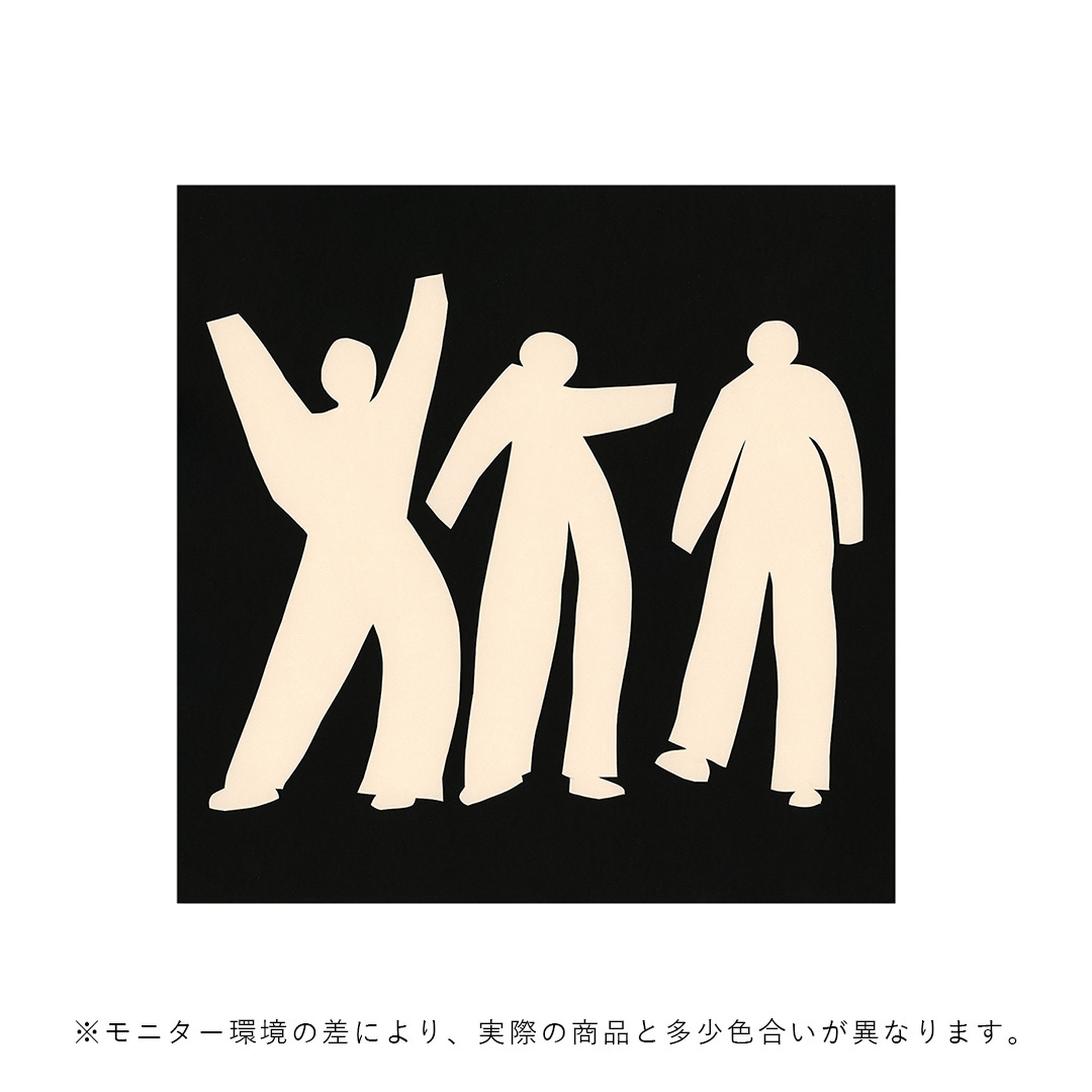 �ڤ����󤻡�Paper Collective (�ڡ��ѡ����쥯�ƥ���) �ݥ����� ��30��30�� Three Dancers �̲�/����ƥꥢ/������/������������Ź�ʡڿ��ǥ������