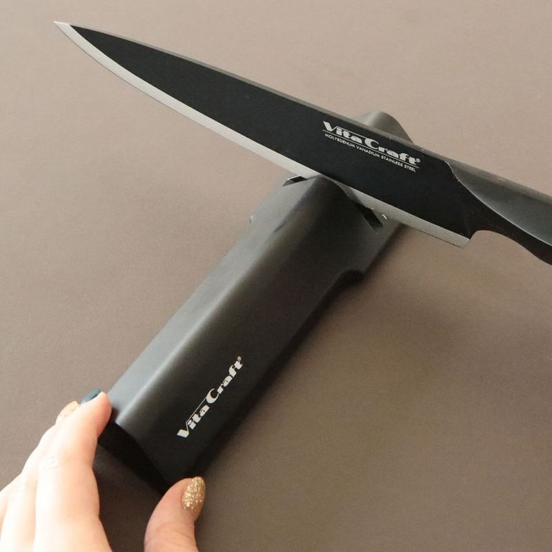 Vita Craft (�ӥ�����ե�) SOLID KNIFE THE SHARPENER�ʥ��ƥ�쥹�������Τ���Υ��㡼�ץʡ��� ��������/Ĵ�����