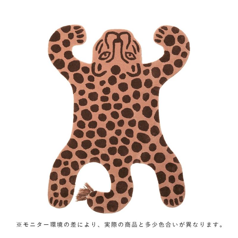 ��40��OFF��Ferm Living (�ե������ӥ�) Safari Tufted Rug Leopard �̲�/����ƥꥢ/������������Ź�ʡڹ���߸ˤ����