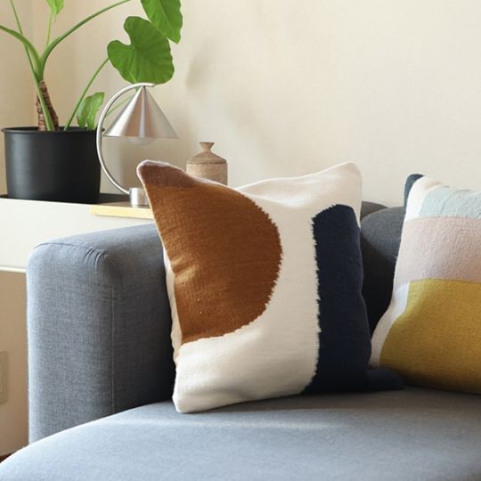 �ڤ櫓���ꡦ50%OFF��Ferm Living Kelim Cushion ����९�å���� 50��50 �̲� �ե��֥�å� ����ƥꥢ �ե������ӥ� ������������Ź��