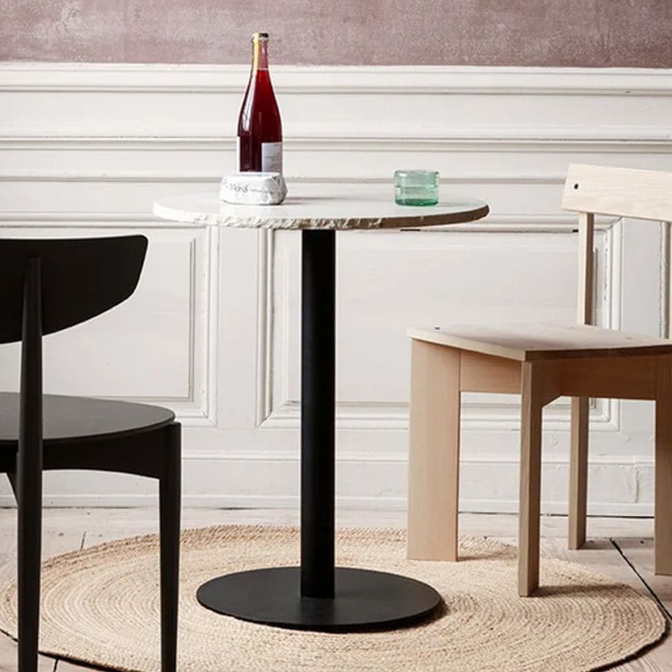 ferm LIVING Mineral Cafe 大理石 円形カフェテーブル a わけあり・50%OFF】Ferm Living Mineral Cafe Table 北欧 インテリア