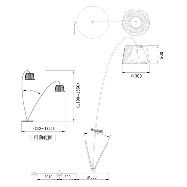 �ڤ����󤻡�LE KLINT (�졦������) �ե������� ���Ρ��ɥ��å� �̲�/����ƥꥢ/�������緿������