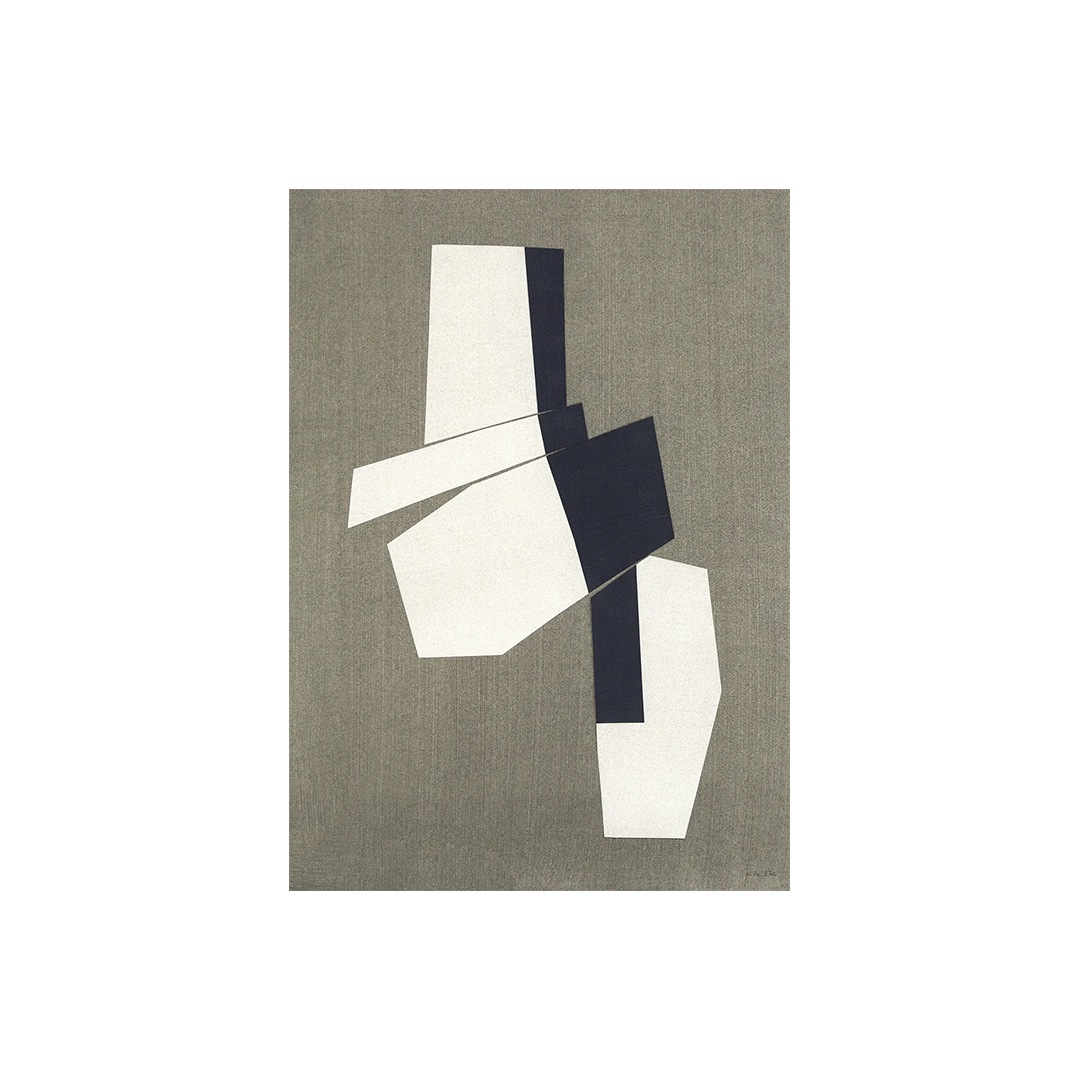 Paper Collective ポスター【30×40】Contour 03 北欧 インテリアアート