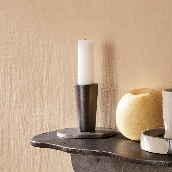 佪λ50%OFFFerm Living (եӥ) Hoy Casted Candle Holder (ۥɥۥ) Low ֥åߥ˥ ̲/ƥꥢ/ɥ륹/ŹʡڥХåڡоݡ