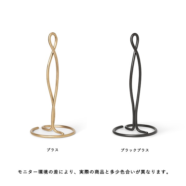 �ڹ���߸ˤ����Ferm Living (�ե������ӥ�) Curvature Paper Towel Holder (�����Х��奢 �ڡ��ѡ�������ۥ����) �֥饹/�֥�å��֥饹 �̲�/����ƥꥢ/���å���ڡ��ѡ�/������������Ź