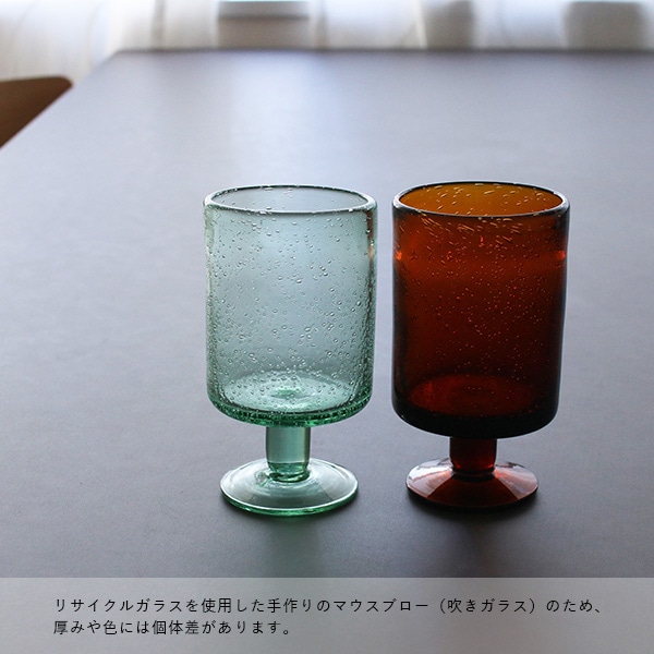 �ڹ���߸ˤ����Ferm Living (�ե������ӥ�) Oli Water Glass Low (���� �������������饹 ����) ����С�/�ꥵ�����륯�ꥢ �̲�/����/���饹/������������Ź