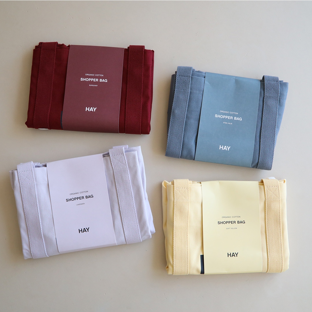 HAY (�إ�) Shopper Bag ����åѡ��Хå� M ��٥����/�С�����ǥ�/���եȥ�������/��������֥롼 �̲� �̲��ǥ�����/����åԥ󥰥Хå�