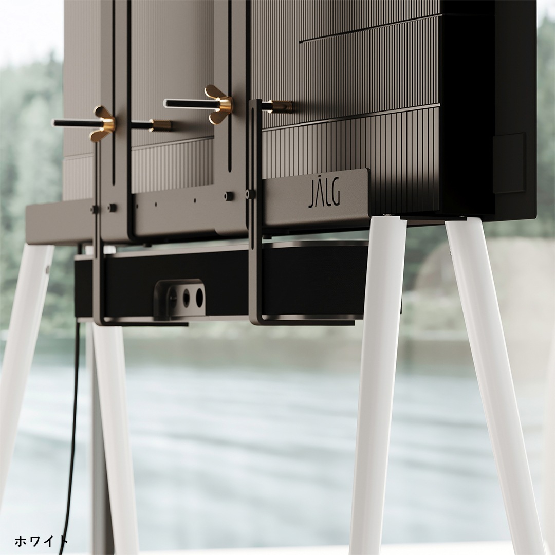�ڤ����󤻡�JALG (��륰) JALG TV Stands�ʥ�륰 �ƥ�ӥ�����ɡ� Regular �������ʥ�����/�֥�å�/�ۥ磻�� �ƥ���� ���緿������