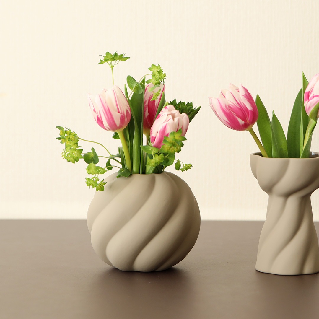 Cooee Design (���������ǥ�����) Twist Ball Vase (�ĥ����� �ܡ���١���) 12cm ����� �̲�/����ƥꥢ/����/������������Ź��