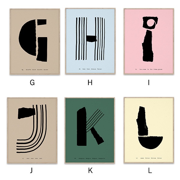 ڥڡоݡۡڤ󤻡Paper CollectiveMADO (ޥ) ݥ 3040cm Alphabet Spaghetti AR
