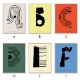 ڥڡоݡۡڤ󤻡Paper CollectiveMADO (ޥ) ݥ 3040cm Alphabet Spaghetti AR