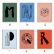 ڥڡоݡۡڤ󤻡Paper CollectiveMADO (ޥ) ݥ 3040cm Alphabet Spaghetti AR