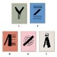 ڥڡоݡۡڤ󤻡Paper CollectiveMADO (ޥ) ݥ 3040cm Alphabet Spaghetti S/&#198;/&#216;/&#197;