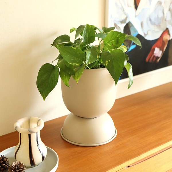 �ڤ����󤻡�Ferm Living (�ե������ӥ�) Hourglass Pot (������饹 �ݥå�) XS �֥�å�/�����ߥ� �̲�/ȭ���С�/����ȭ/����ƥꥢ/������������Ź��