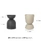 �ڤ����󤻡�Ferm Living (�ե������ӥ�) Hourglass Pot (������饹 �ݥå�) S �֥�å�/�����ߥ� �̲�/ȭ���С�/����ȭ/����ƥꥢ/������������Ź��