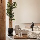 Ferm Living Hourglass Pot ������饹 �ݥå� M �֥�å� �����ߥ� �̲� ȭ���С� ����ȭ ����ƥꥢ �ե������ӥ� ������������Ź�ʡڤ����󤻡�