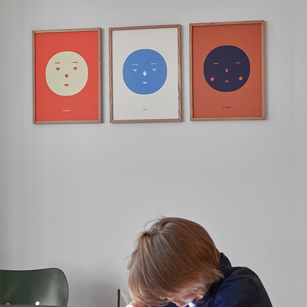 ڥڡоݡۡڤ󤻡Paper CollectiveMADO (ޥ) ݥ 3040cm Feelings Cheeky/Zen/Chirpy/Curious/Hangry