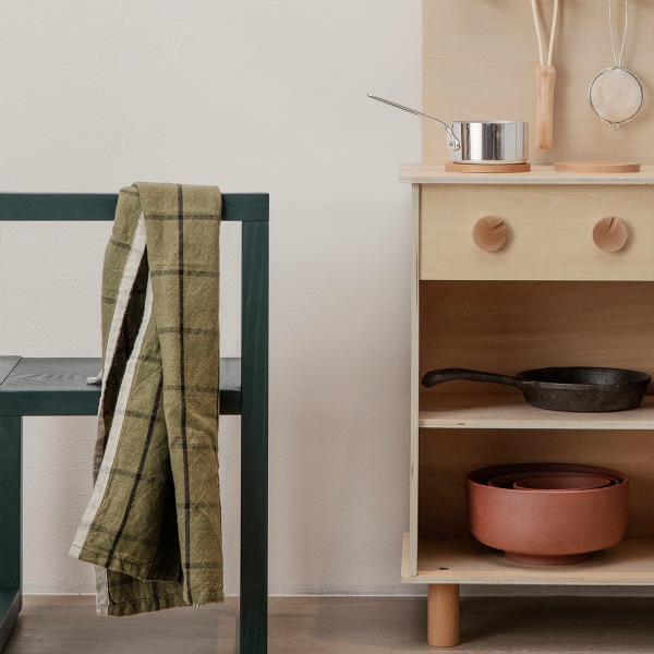 �ڤ����󤻡�Ferm Living (�ե������ӥ�) Hale Tea Towels�ʥإ��� �ƥ���������� ���꡼��/�֥�å� �̲�/���å��󥿥���/������������Ź��