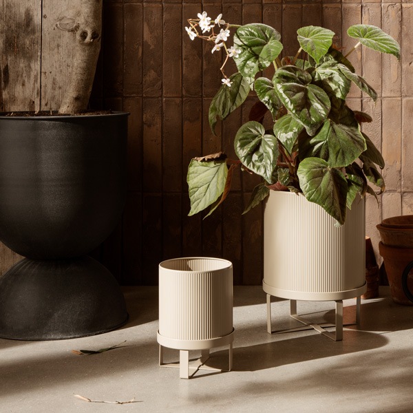 ��30��OFF��Ferm Living (�ե������ӥ�) Bau Pot (�Х� �ݥå�) S �֥�å�/�����ߥ� �̲�/ȭ���С�/����ȭ/����ƥꥢ/������������Ź�ʡڹ���߸ˤ����
