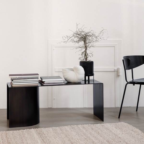 ��30��OFF��Ferm Living (�ե������ӥ�) Bau Pot (�Х� �ݥå�) S �֥�å�/�����ߥ� �̲�/ȭ���С�/����ȭ/����ƥꥢ/������������Ź�ʡڹ���߸ˤ����