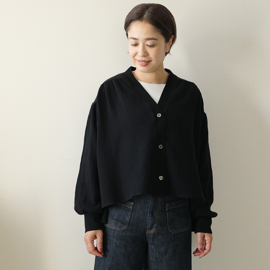 Sans Souci 34+ (���󥹡���) �����륷������ ���餫������ V�ͥå��ե쥢�����ǥ����� �֥�å�/�����/�⥫/�ͥ��ӡ�