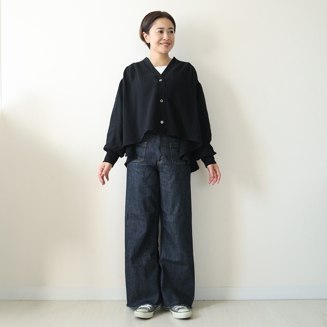 Sans Souci 34+ (���󥹡���) �����륷������ ���餫������ V�ͥå��ե쥢�����ǥ����� �֥�å�/�����/�⥫/�ͥ��ӡ�