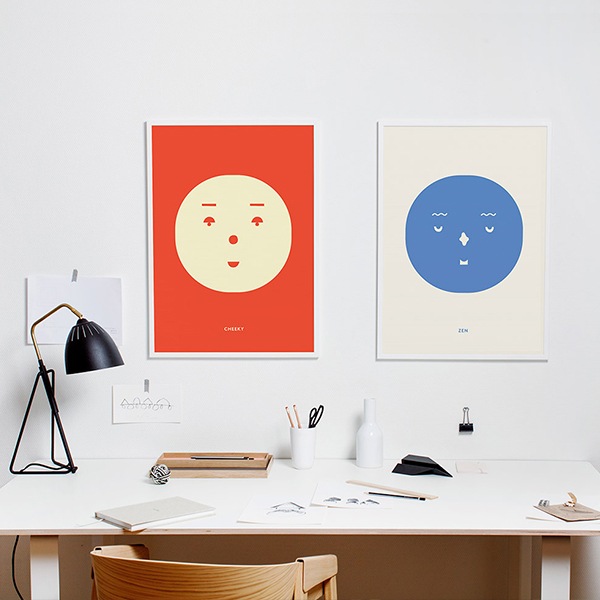 ڥڡоݡۡڤ󤻡Paper CollectiveMADO (ޥ) ݥ 5070cm Feelings Cheeky/Zen/Chirpy/Four/Nine Moods̵