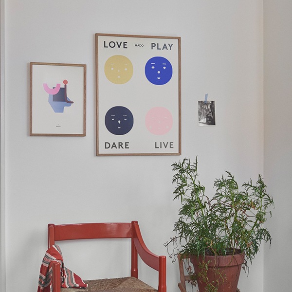ڥڡоݡۡڤ󤻡Paper CollectiveMADO (ޥ) ݥ 5070cm Feelings Cheeky/Zen/Chirpy/Four/Nine Moods̵