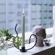 �ڤ����󤻡�Ferm Living (�ե������ӥ�) Valse Candle Holder (�Х륹 �����ɥ�ۥ����) Low �֥�å� �̲�/����ƥꥢ/������������Ź�ʡڹ���߸ˤ����
