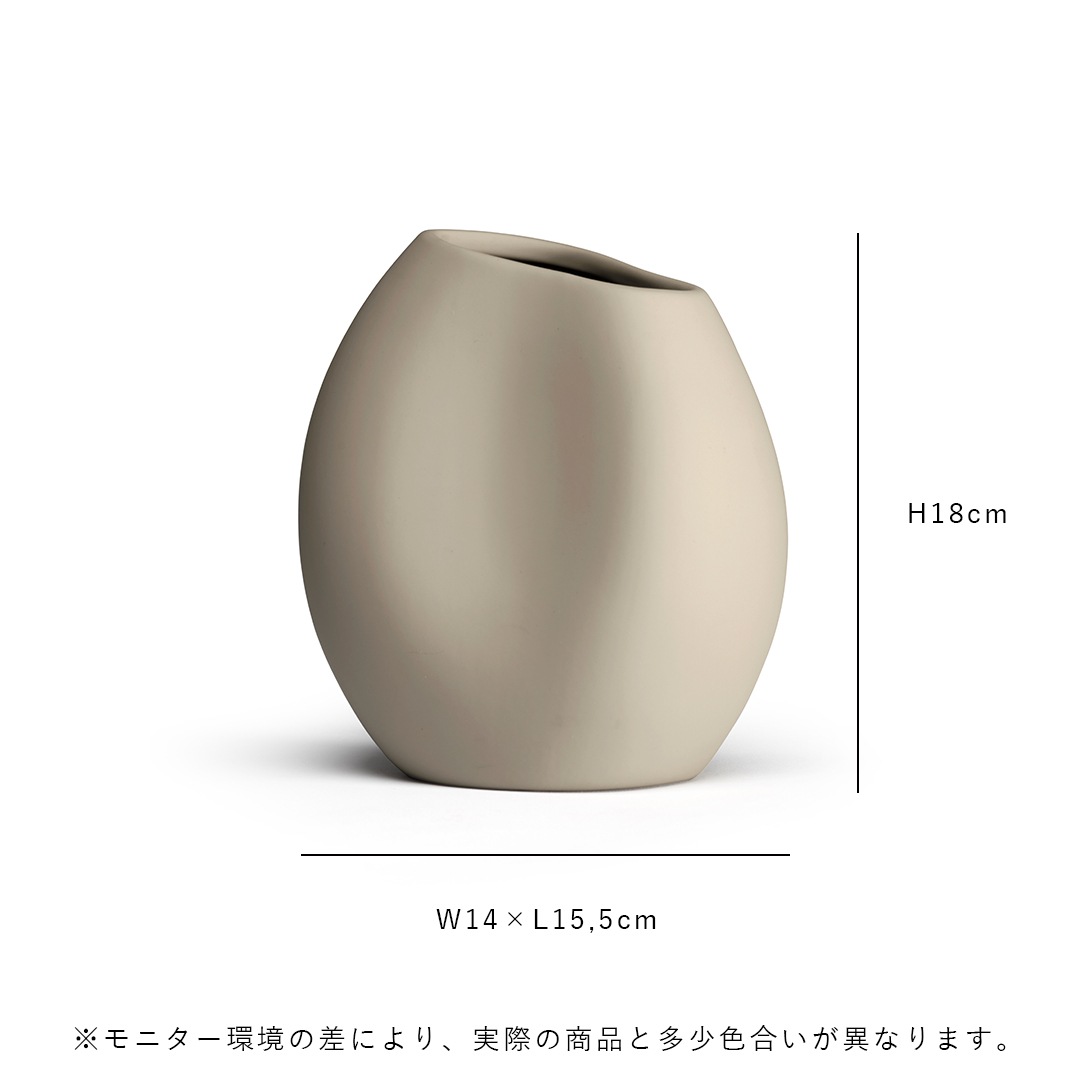�ڤ����󤻡�Cooee Design (���������ǥ�����) Lee Vase (�꡼�١���) 18cm ����� �̲�/����ƥꥢ/����/������������Ź��