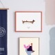 ڥڡоݡۡڤ󤻡Paper CollectiveMADO (ޥ) ݥ 4030cm Friends Doug The Dachshund