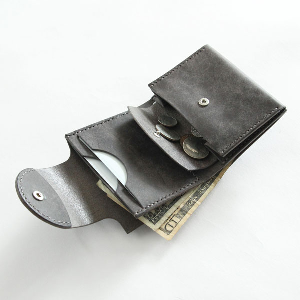 MAN MADE WORKS (ޥᥤɥ) SHORT WALLET (硼ȥå) ֥å/꡼/졼 ޤ/ܳ/