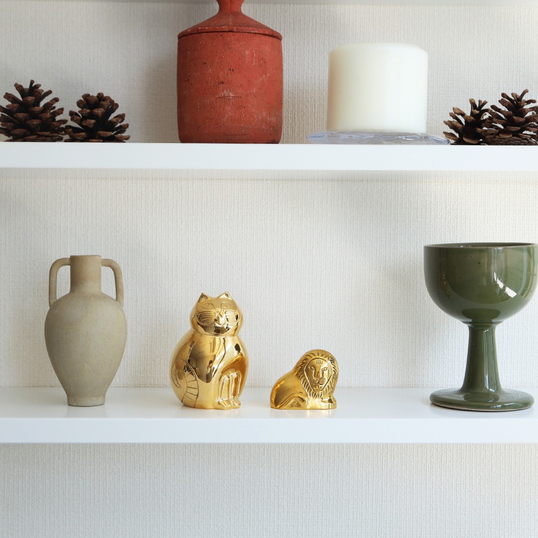 SKULTUNA (������ĥ�) Lying Lion �ꥵ���顼���� No.804 ��Lisa Larson��SKULTUNA�� �̲�����ƥꥢ/���֥���/������������Ź��