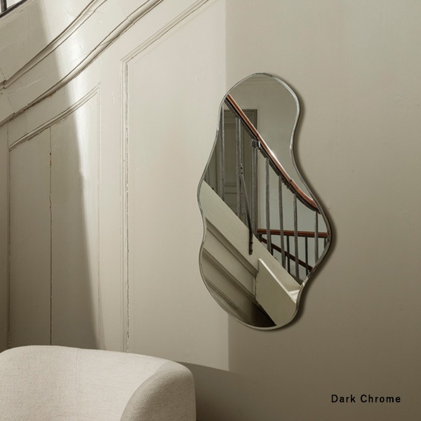 �ڤ櫓���ꡦ50%OFF��Ferm Living Pond Mirror �ݥ�ɥߥ顼 L �֥饹 �������������� �̲� �� �Ѹ� ����ƥꥢ �ե������ӥ� ������������Ź��