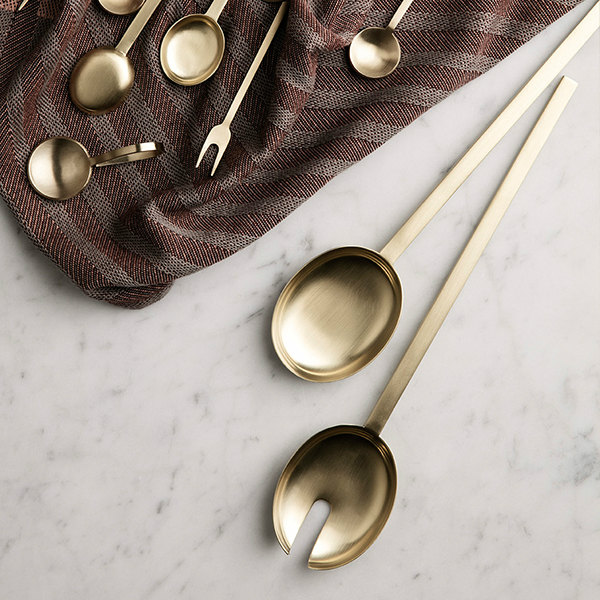 Ferm Living Fein Salad Servers �ե����� ����������С� �̲� ����ƥꥢ �ե������ӥ� ������������Ź�ʡڤ����󤻡�