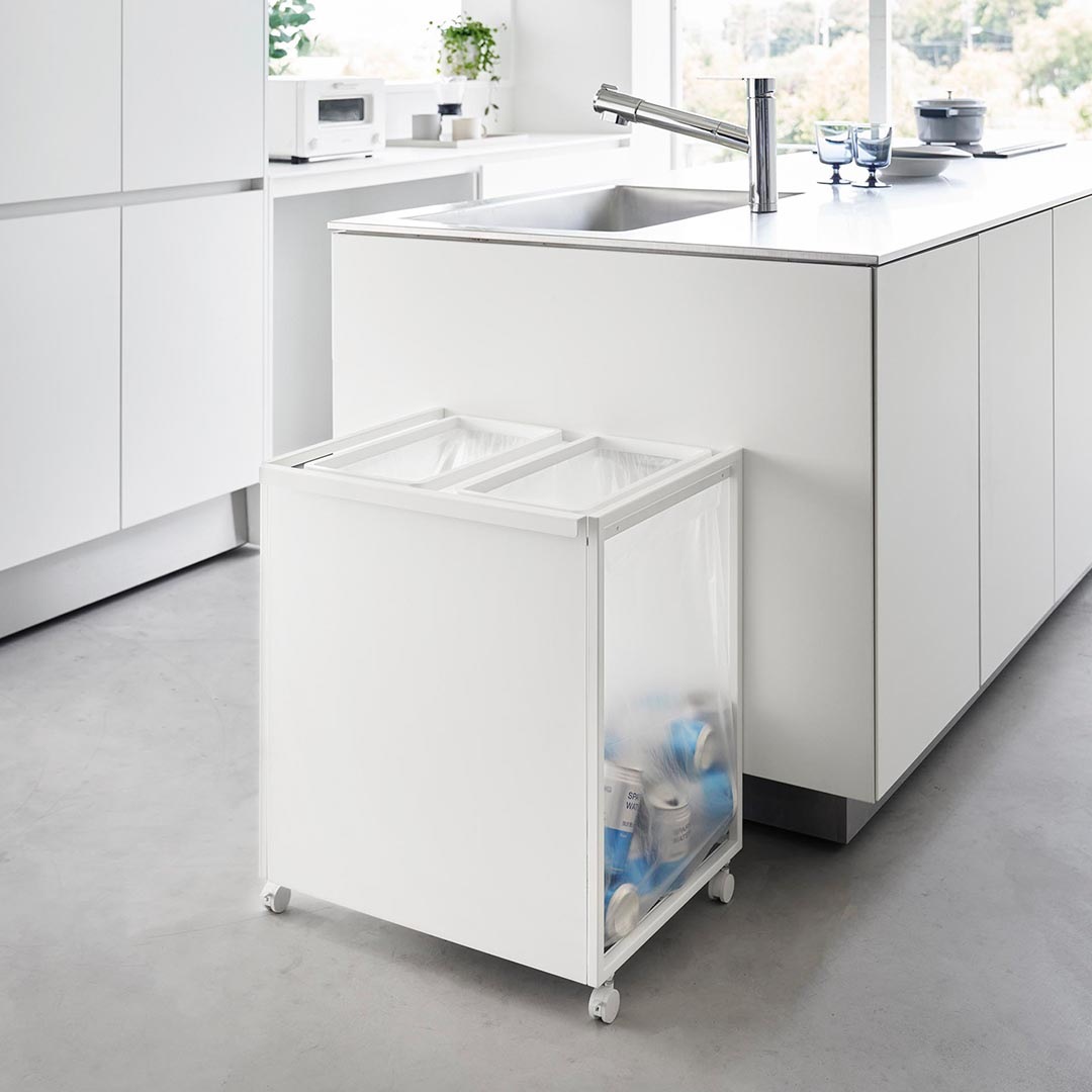 �ڤ����󤻡ۻ���¶� tower �ܱ���ʬ�̥����ȥ若��45L 2ʬ�� �ۥ磻��/�֥�å� ��Ǽ/����Ȣ/���å���