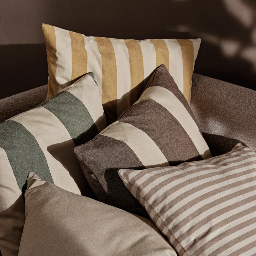 �ڤ櫓���ꡦ50%OFF��Ferm Living Strand Outdoor Cushion ������֥֥饦�� �̲� ����ƥꥢ �ե������ӥ� ������������Ź��