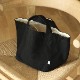 pouto Canvas Cube Tote Small �����Х����塼�֥ȡ��� ���⡼�� �֥�å� ���졼 �ʥ����� ��å� �ȡ��ȥХå� �ߥ˥ȡ��� �����Хå� ���� �ݥ���