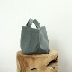 pouto Canvas Cube Tote Small �����Х����塼�֥ȡ��� ���⡼�� �֥�å� ���졼 �ʥ����� ��å� �ȡ��ȥХå� �ߥ˥ȡ��� �����Хå� ���� �ݥ���