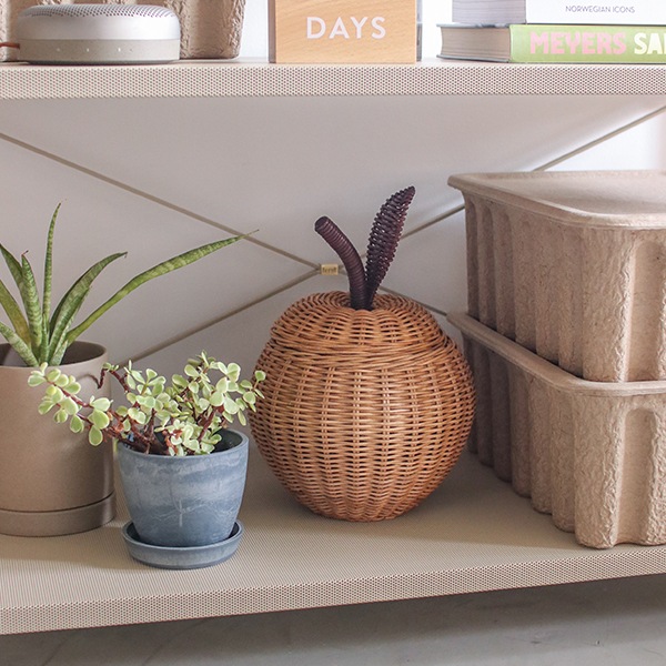 Ferm Living Braided Storage �֥쥤�ǥåɥ��ȥ졼�� S �Υʥ� ��� �̲� ����ƥꥢ �Ҷ����� ��Ǽ �ե������ӥ� ������������Ź�ڤ����󤻡�