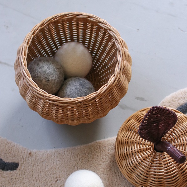 Ferm Living Braided Storage �֥쥤�ǥåɥ��ȥ졼�� S �Υʥ� ��� �̲� ����ƥꥢ �Ҷ����� ��Ǽ �ե������ӥ� ������������Ź�ڤ����󤻡�