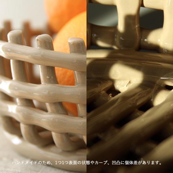 ڹ߸ˤFerm Living (եӥ) Ceramic Basket (ߥåХå) Small եۥ磻/ߥ/ɥ꡼ ̲/ݥå/ȭС//ʪǼ/ƥꥢ/ŹʡڥХåڡоݡ