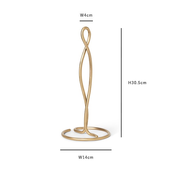 �ڤ櫓���ꡦ50%OFF��Ferm Living Curvature Paper Towel Holder �����Х��奢 �ڡ��ѡ�������ۥ���� �ڥ֥�å��֥饹���̲� ����ƥꥢ ���å���ڡ��ѡ� ������������Ź��