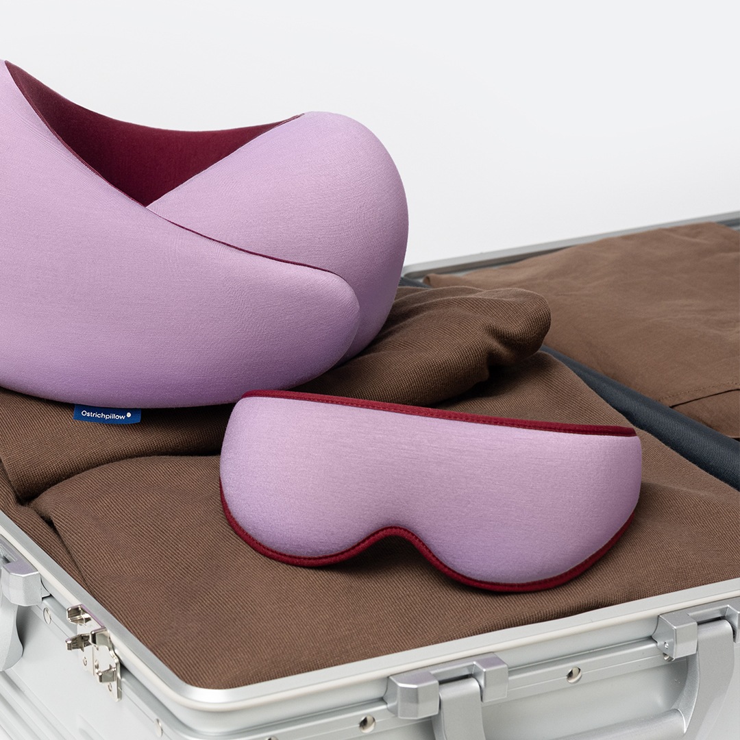 Ostrichpillow Eye Mask �����ޥ��� �������ʥ��� �֥롼 �ѡ��ץ�  ��̲ ι�� ��̲ Ω�� ��ư�ȥ�٥� ���Ե� �⤤�׸��� �̵��� �ȥ�٥륰�å� �������ȥ�å��ԥ���