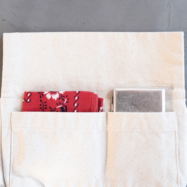 pouto (�ݥ���) CANVAS TRIANGLE POUCH (�����Х��ȥ饤���󥰥�ݡ���) L �ʥ�����/���졼/��å�/�֥�å� ����/�Хå�����Хå�/��ʪ����/����ץ�/̵��/�˽�����/���ڤ�ݥ��å��դ� �ڥ᡼���ء�