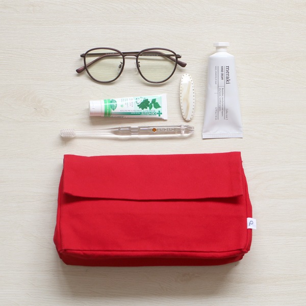 pouto (�ݥ���) CANVAS TRIANGLE POUCH (�����Х��ȥ饤���󥰥�ݡ���) L �ʥ�����/���졼/��å�/�֥�å� ����/�Хå�����Хå�/��ʪ����/����ץ�/̵��/�˽�����/���ڤ�ݥ��å��դ� �ڥ᡼���ء�