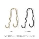 �ڤ櫓���ꡦ50%OFF��Ferm Living Curvature Double Hook �����Х��奢 ���֥�եå� �֥饹 �֥�å��֥饹 �̲� ����ƥꥢ �ɳݤ� �����ȥϥ󥬡� ������ �ե������ӥ� ������������Ź��