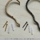 �ڤ櫓���ꡦ50%OFF��Ferm Living Curvature Double Hook �����Х��奢 ���֥�եå� �֥饹 �֥�å��֥饹 �̲� ����ƥꥢ �ɳݤ� �����ȥϥ󥬡� ������ �ե������ӥ� ������������Ź��