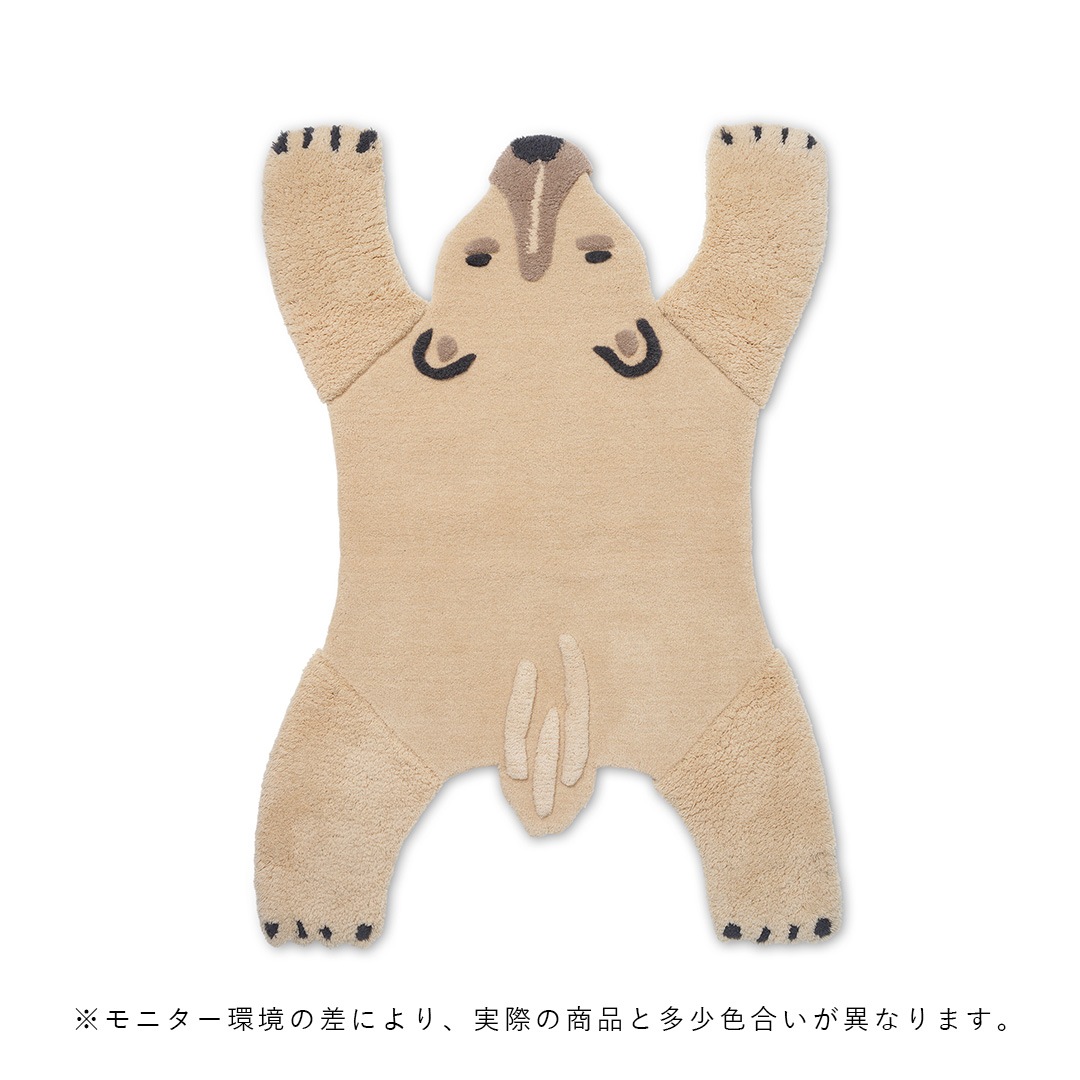 ��40%OFF�� Ferm Living (�ե������ӥ�) Animal Tufted Rug Polar bear �̲�/����ƥꥢ/������������Ź�ʡڹ���߸ˤ����