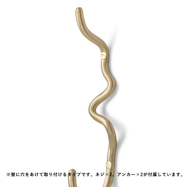 �ڤ櫓���ꡦ50%OFF��Ferm Living Curvature Hook �����Х��奢 �եå� �֥饹 �֥�å��֥饹 �̲� ����ƥꥢ �ɳݤ� �����ȥϥ󥬡� ������ �ե������ӥ� ������������Ź��
